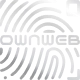 پرو وب 33 The official logo of OwnWeb, featuring a stylized fingerprint symbolizing digital identity.